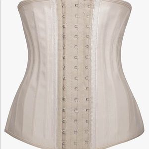 corset size small cream colored